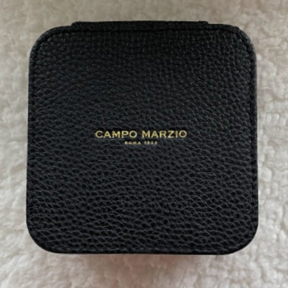 Campo Marzio Italian Designer Leather Jewelry Box - Picture 1 of 6